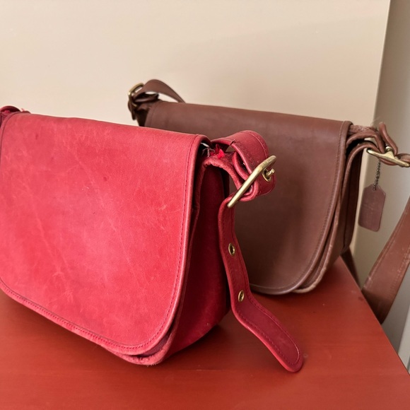 Vintage coach leather bags, used condition with signs of used all overs. - Picture 1 of 14